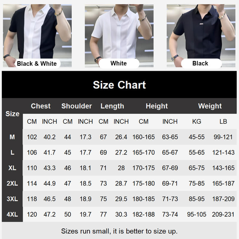 ⏳Men’s Business Casual Patchwork Shirt