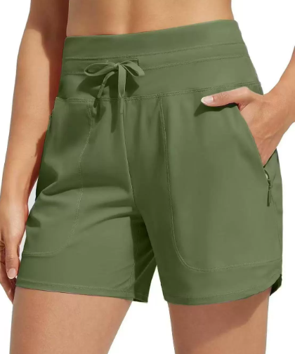 🌞🏊Summer Essentials 50% OFF🧊Women's High-Waisted Quick-Dry Swim Shorts