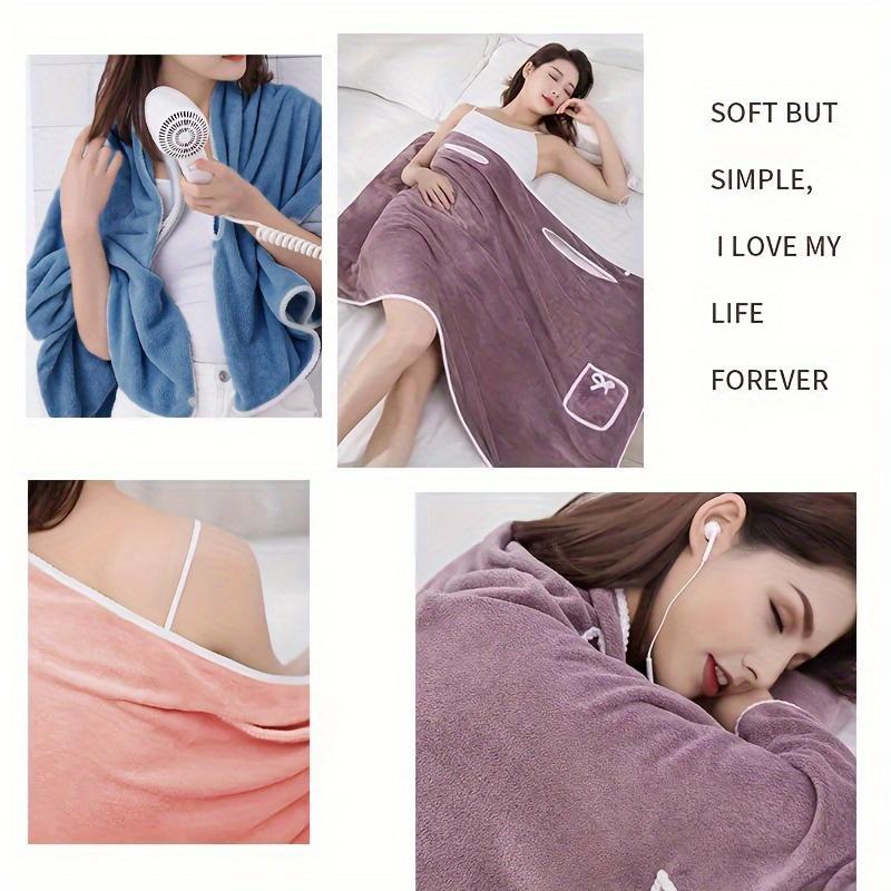š„A Perfect Gift For Womenš„Women's Solid Color Coral Fleece Bathrobe