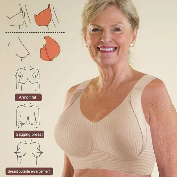 šLast Day Buy 1 Get 3 Packsš„šWomen's Ribbed Push Up Adjustable Wireless Bra