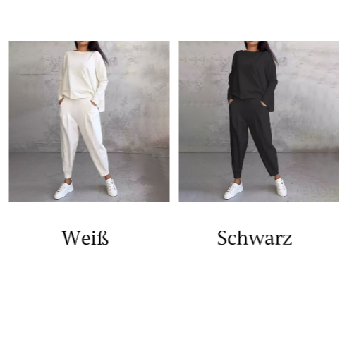 šøUp to 40% OFFš„Fashion, Casual āØLong sleeve round neck and pants 2-piece set
