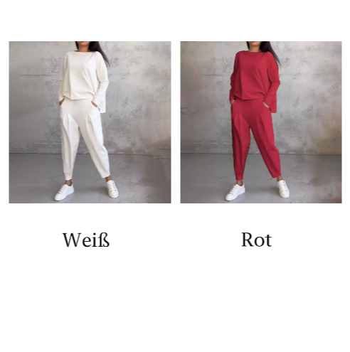 šøUp to 40% OFFš„Fashion, Casual āØLong sleeve round neck and pants 2-piece set