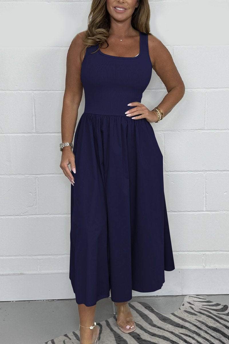 ๐ฅ49% OFF! Women's Flared T-Shirt Midi Dress โ Effortlessly Chic ๐