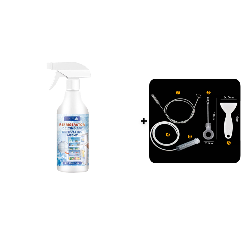 š§ Buy 2 Get 1 Free | Defrosting Spray for Fridge Freezer š Includes Free Spatula