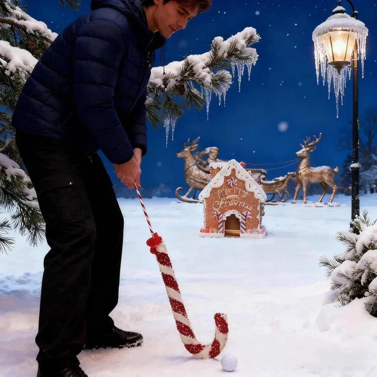 🎅 Gingerbread Golf Game Set - Best Christmas Game🎄