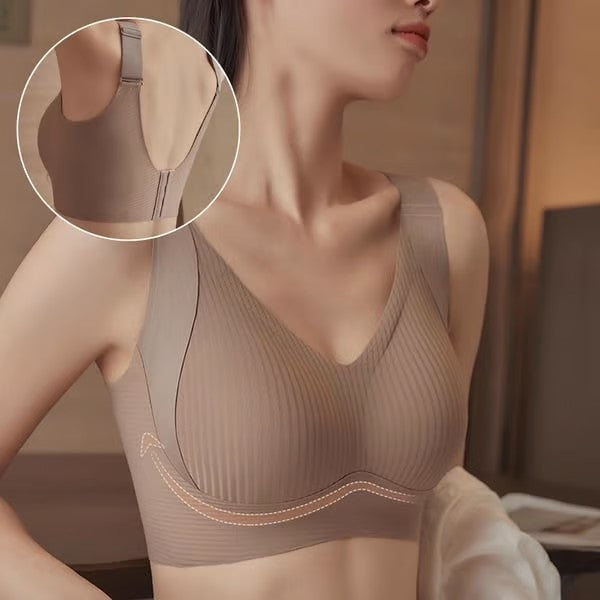 šLast Day Buy 1 Get 3 Packsš„šWomen's Ribbed Push Up Adjustable Wireless Bra