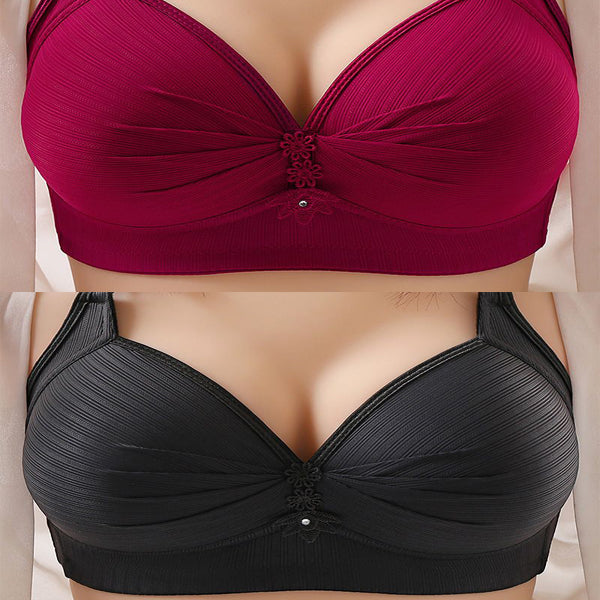 🌞2025 Summer Hot Sale Buy 3 Get 1 Free 🥰Plus Size Comfortable Underwear Bra