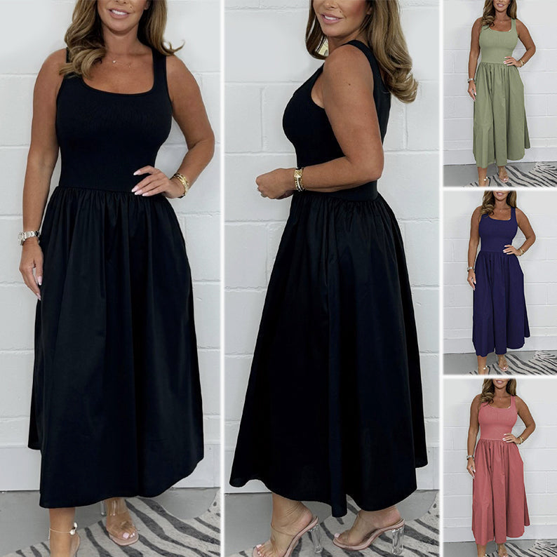 ๐ฅ49% OFF! Women's Flared T-Shirt Midi Dress โ Effortlessly Chic ๐