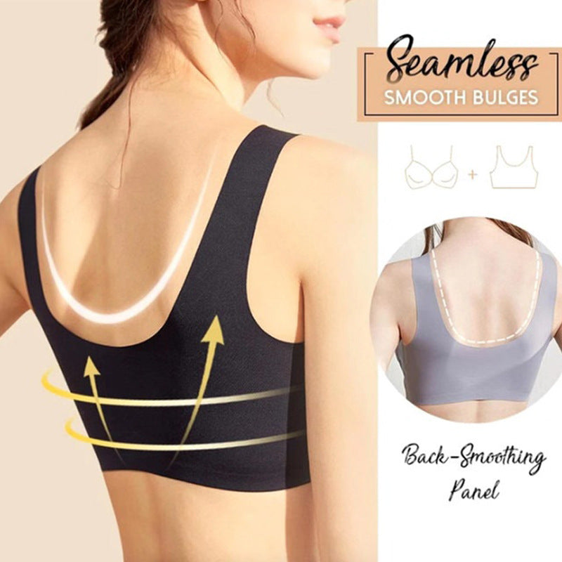 šNatural Latex Lifting Seamless Bra