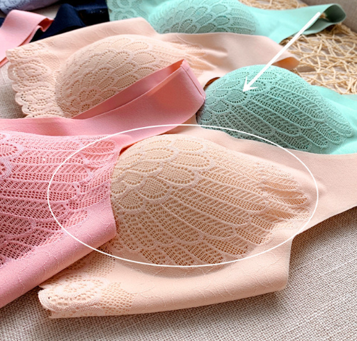 šNatural Latex Lifting Seamless Bra
