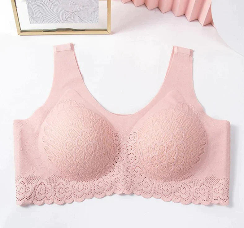 šNatural Latex Lifting Seamless Bra