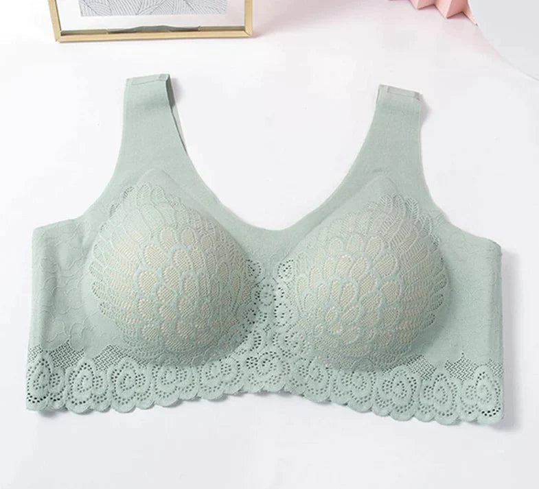 šNatural Latex Lifting Seamless Bra