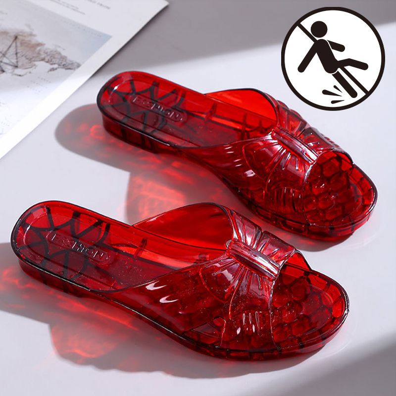 Women’s Crystal Jelly Slippers