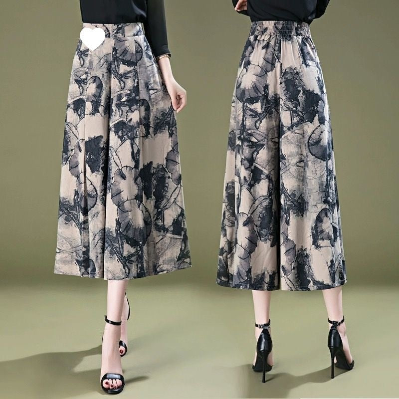 đžUp to 40% OFFđ„Womenâs Elegant Chiffon Wide Leg Culottes