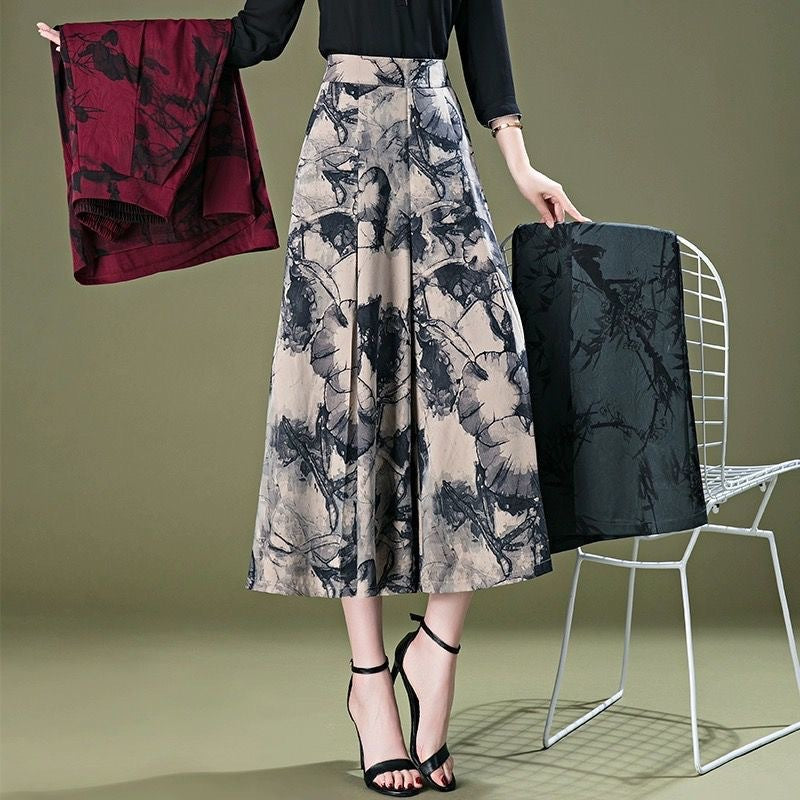 đžUp to 40% OFFđ„Womenâs Elegant Chiffon Wide Leg Culottes