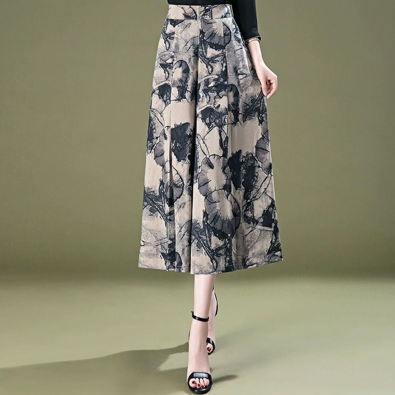 đžUp to 40% OFFđ„Womenâs Elegant Chiffon Wide Leg Culottes
