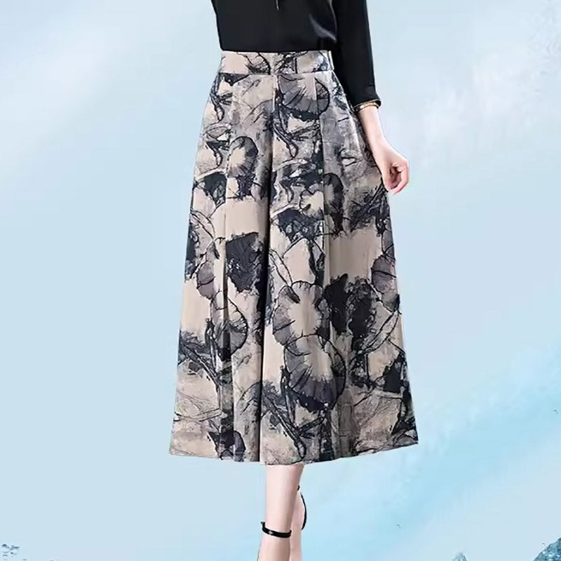 đžUp to 40% OFFđ„Womenâs Elegant Chiffon Wide Leg Culottes