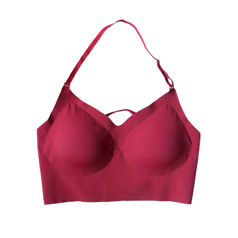 🔥 Seamless breathable bra with removable pads