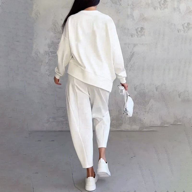 šøUp to 40% OFFš„Fashion, Casual āØLong sleeve round neck and pants 2-piece set