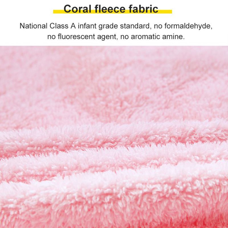 š„A Perfect Gift For Womenš„Women's Solid Color Coral Fleece Bathrobe