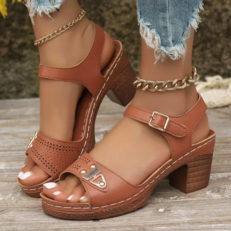 š”The Summer Hot Sale 50% OFFš„°Women's Chunky Heel Sandals