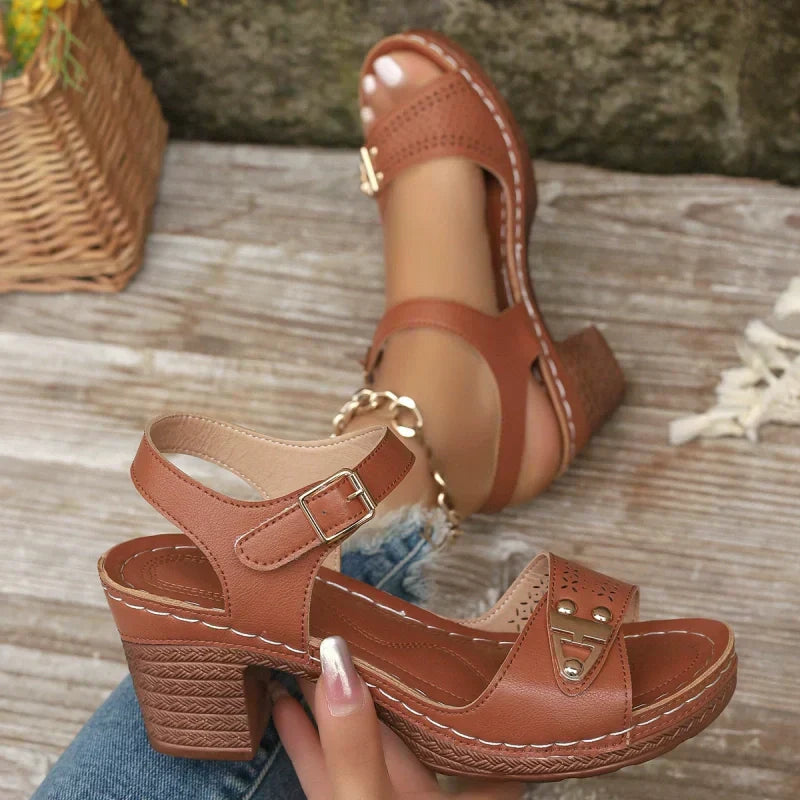 š”The Summer Hot Sale 50% OFFš„°Women's Chunky Heel Sandals