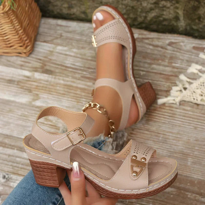 š”The Summer Hot Sale 50% OFFš„°Women's Chunky Heel Sandals