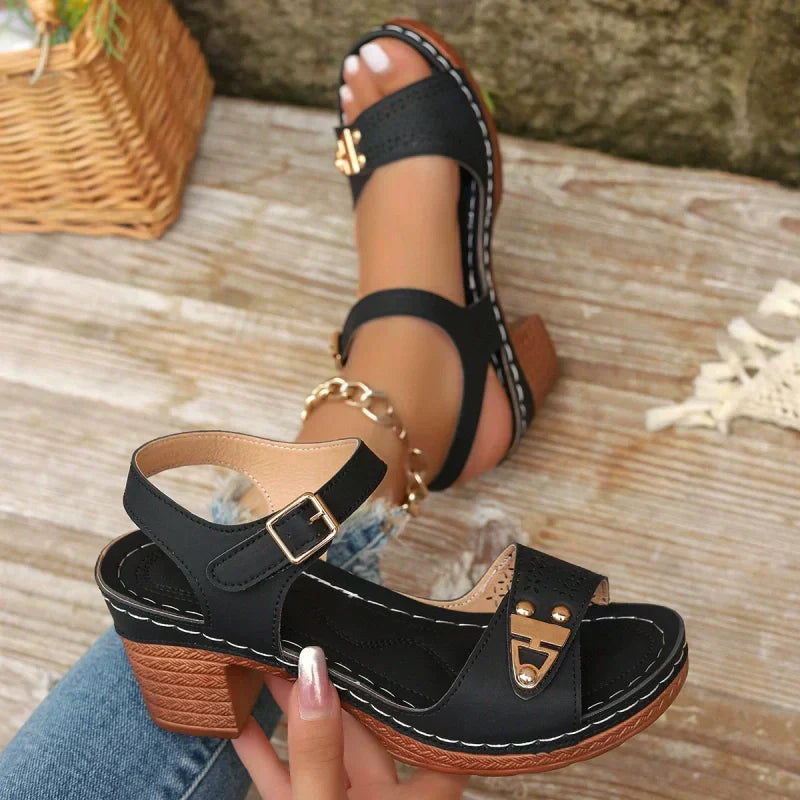 š”The Summer Hot Sale 50% OFFš„°Women's Chunky Heel Sandals