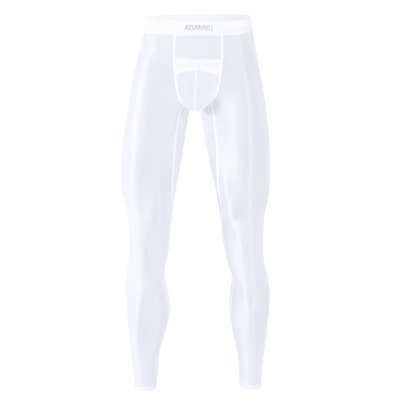 🎁Hot sale🔥Men's Sexy Ultra-thin Sports Bottom Stockings Pants