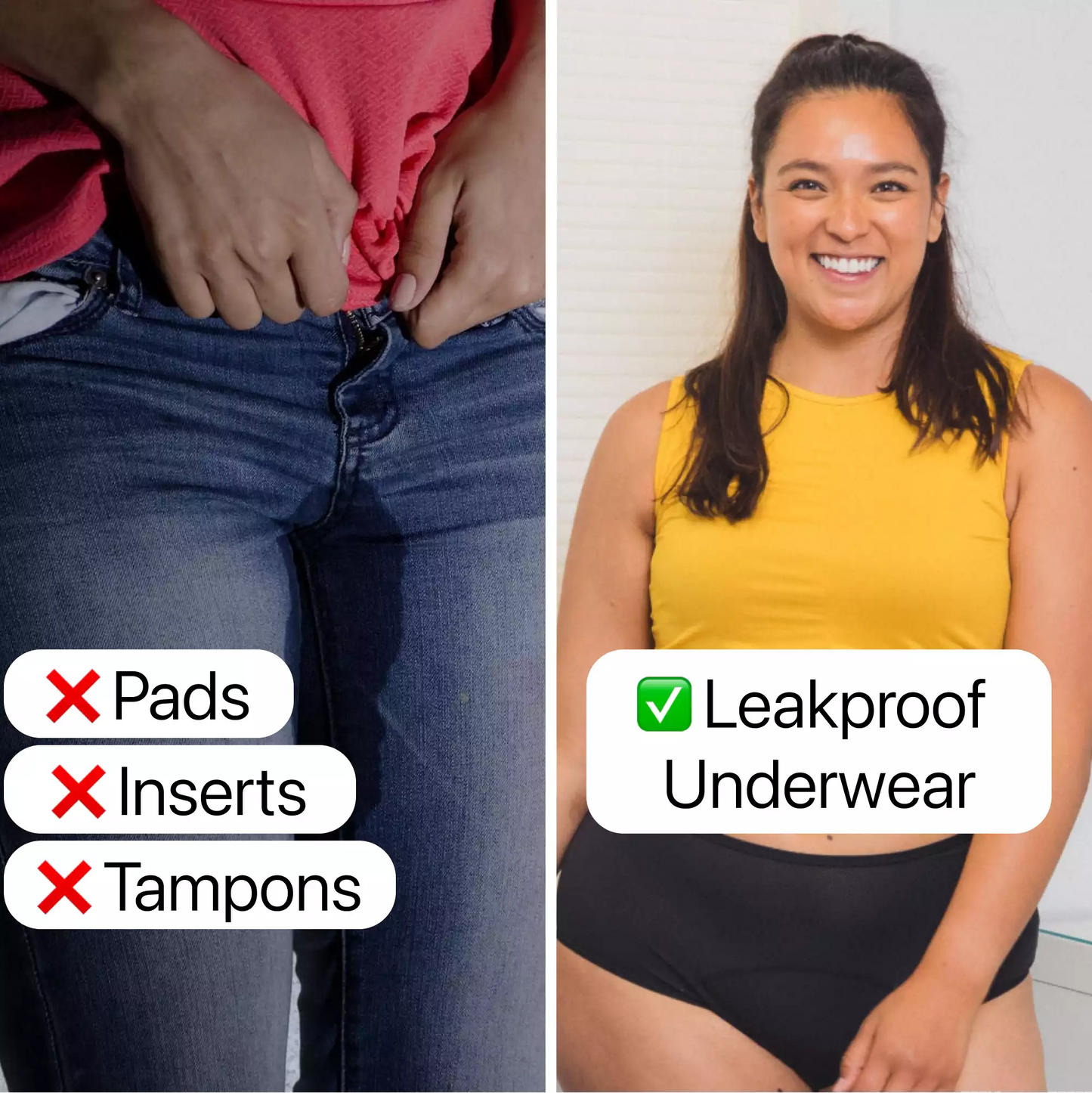 đ„Best Seller High Waist Leak proof panties