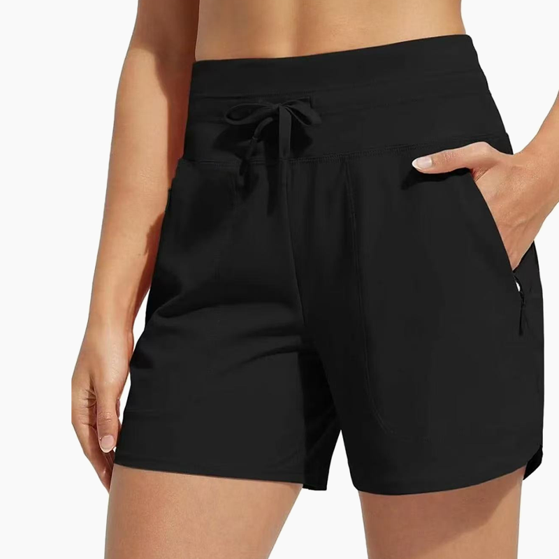 🌞🏊Summer Essentials 50% OFF🧊Women's High-Waisted Quick-Dry Swim Shorts