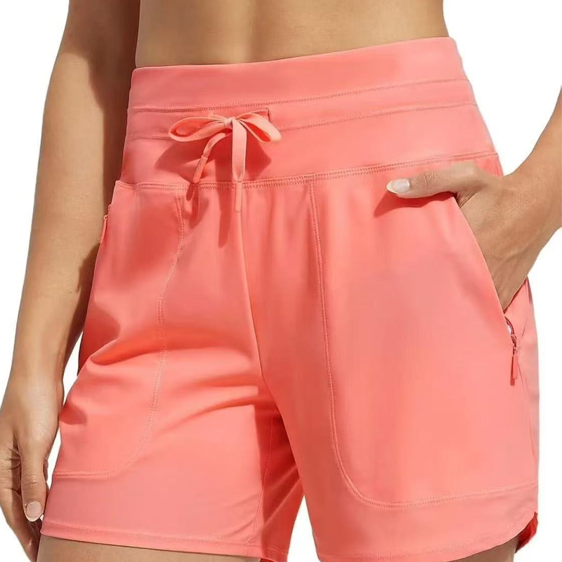 🌞🏊Summer Essentials 50% OFF🧊Women's High-Waisted Quick-Dry Swim Shorts