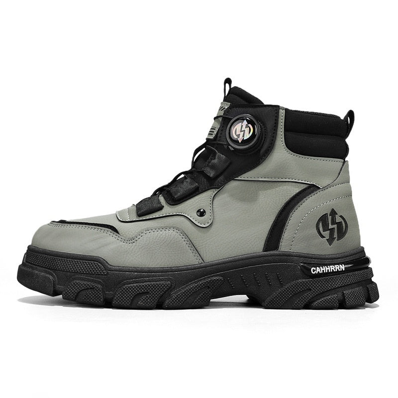 Men's Outdoor Swivel Buckle Work Shoes ๐๐ โ Waterproof ๐ฆ, Anti-slip ๐ถโโ๏ธ, Comfortable , Breathable ๐ฌ๏ธ