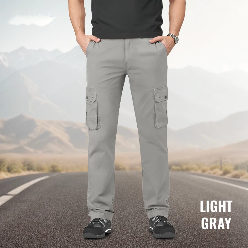 š„š Men's Multi-Color Durable PantsāMulti-pocket relaxed fit, designed for outdoor leisure and work