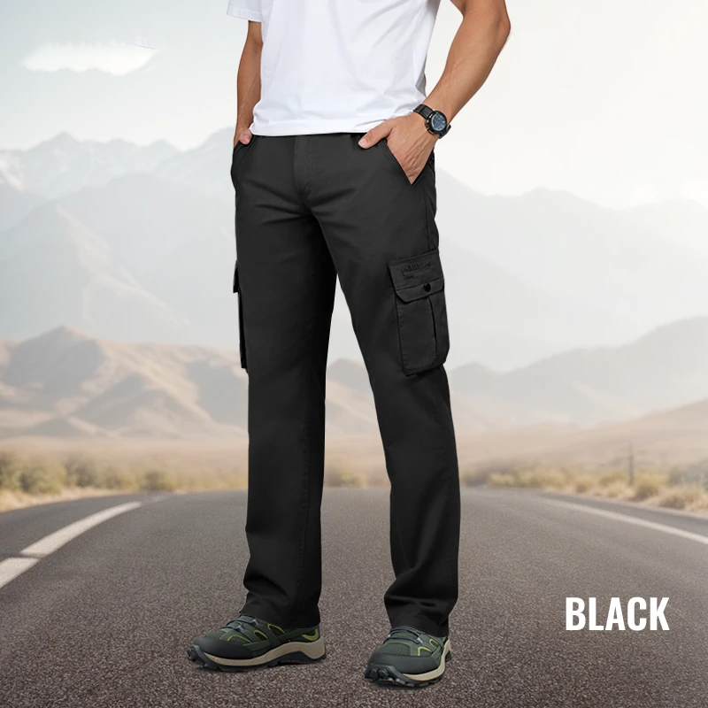 š„š Men's Multi-Color Durable PantsāMulti-pocket relaxed fit, designed for outdoor leisure and work