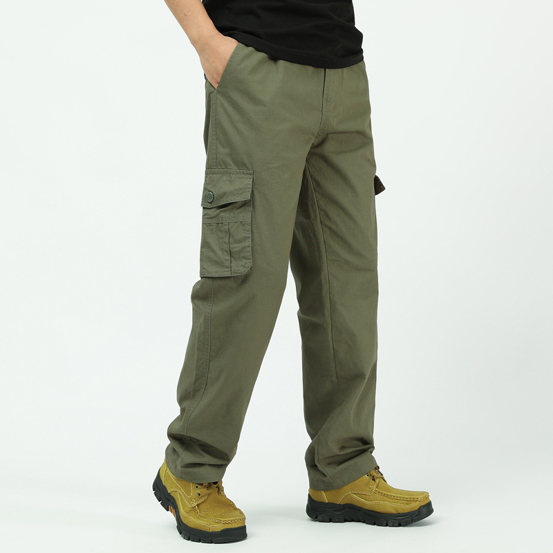 š„š Men's Multi-Color Durable PantsāMulti-pocket relaxed fit, designed for outdoor leisure and work