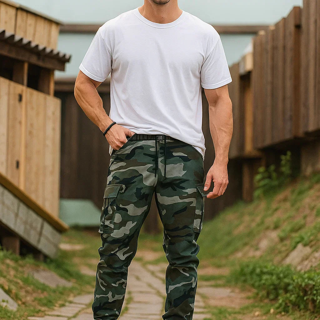 ๐ Rugged Tactical Work Pants โ ๐ช Durable Nylon-Cotton | ๐ง Multi-Pocket | ๐ฒ Outdoor & Work Ready