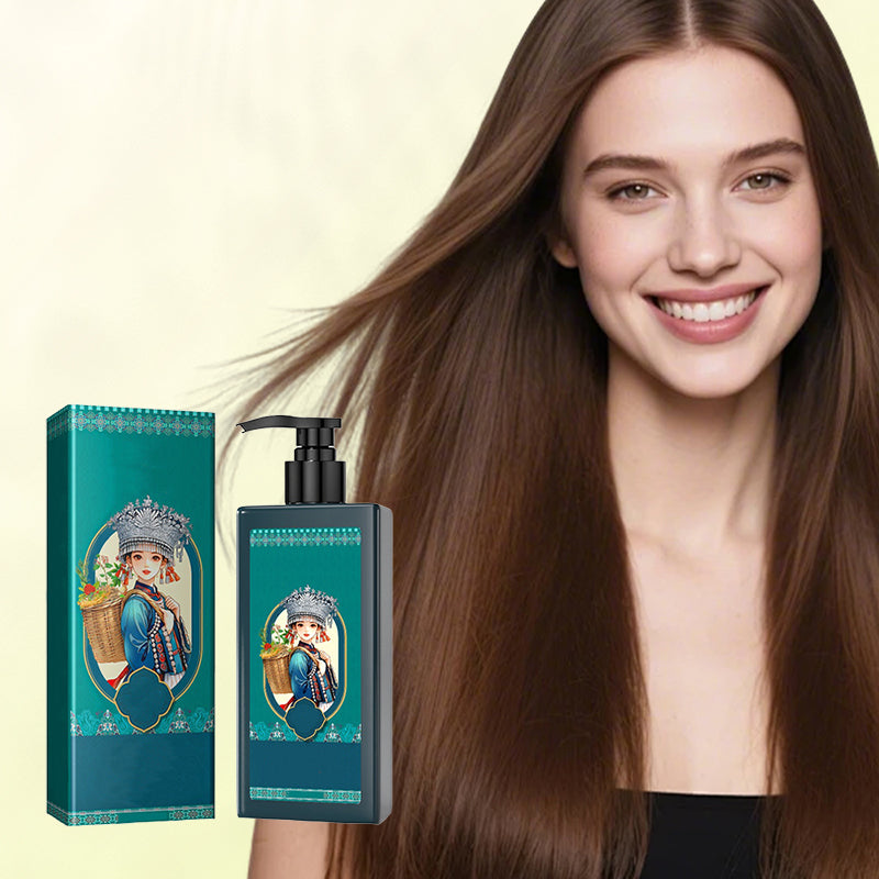 🌿 BUY 2 GET 1 FREE! ✨ Plant Extract Hair Dye for Gray Hair - Natural Formula with Nourishing Botanicals for Damage-Free Color & Shine 💆♀️💫