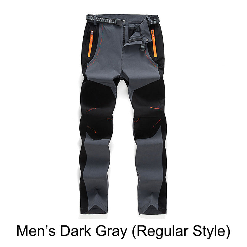 đWindproof Waterproof Warm Elastic Waist Hiking Pants