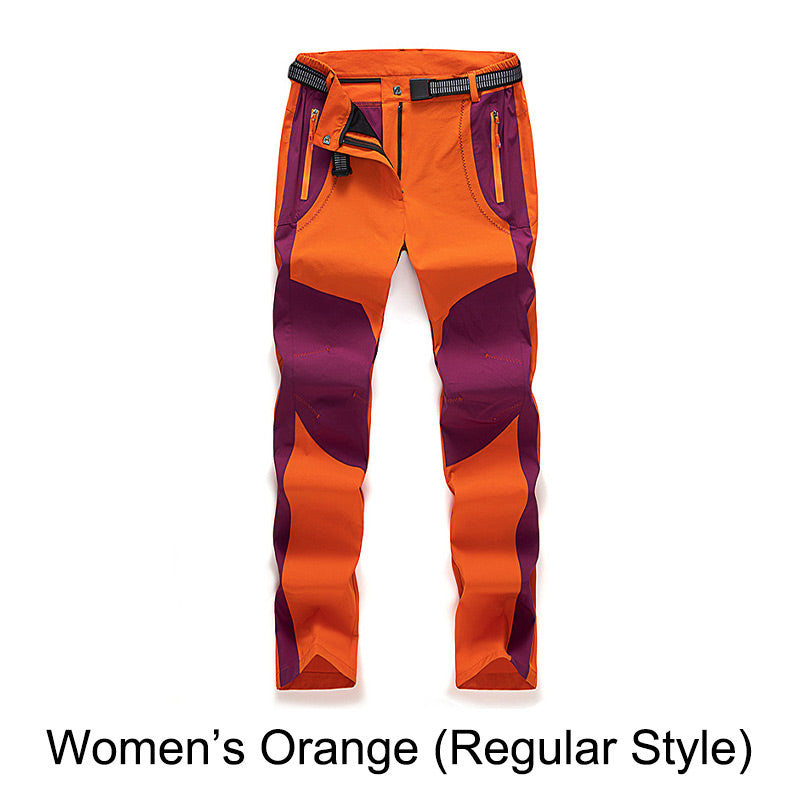 đWindproof Waterproof Warm Elastic Waist Hiking Pants