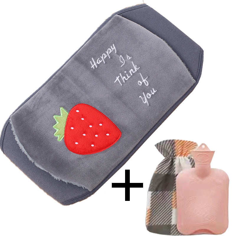 Plush Refillable Hot Water Bottle Belt