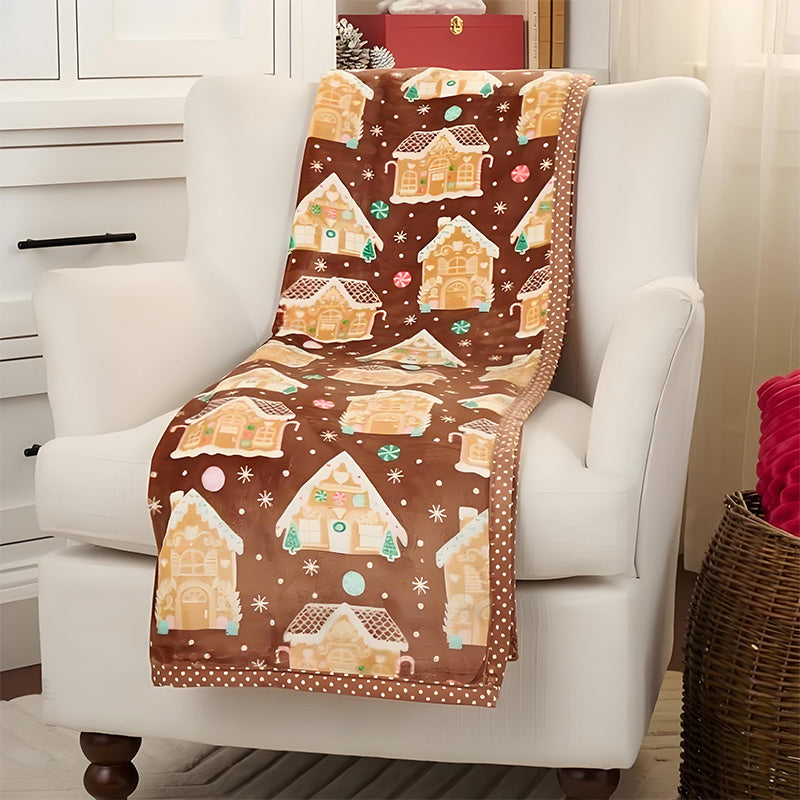⏳Limited-time 50% off⏰🎅Christmas Fluffy Cozy Throw Blanket