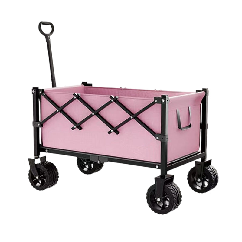 🛒 Tired of carrying heavy loads by hand? This collapsible wagon hauls everything – camping gear, moving boxes, even 50 lb dog food bags. Folds flat to store like a bin! 🔥