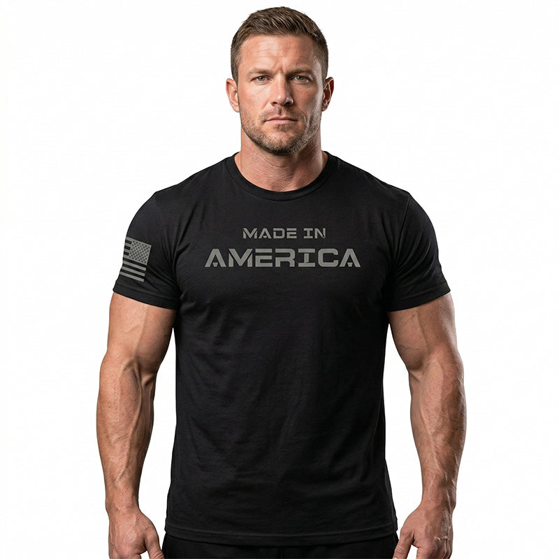 ๐ FLASH SALE: 50% OFF! ๐ Men's Athletic Fit Crew Neck Tee โ Breathable Cotton, Perfect Stretch & Versatile Gym to Street โจ