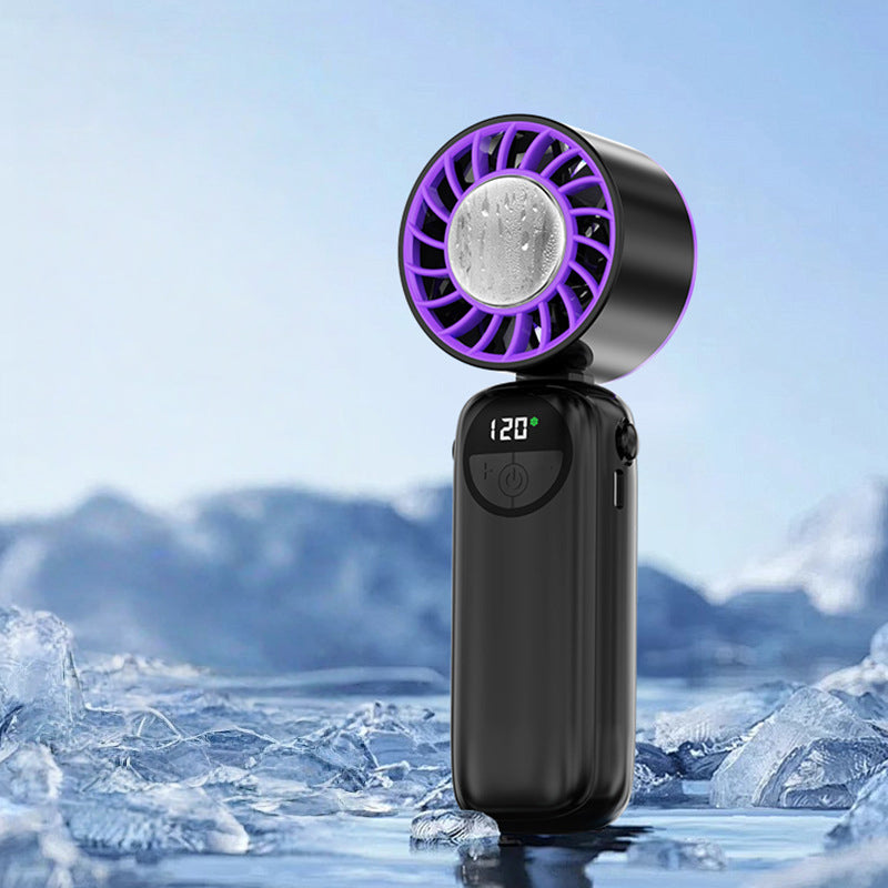 Portable Handheld Cooling Fan with Smart Display