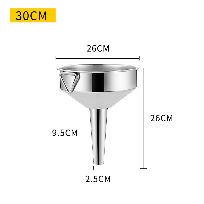 ⏰🔥LIMITED TIME 50% OFF! 🍳 Stainless Steel Kitchen Funnel – Durable, Easy to Use & Perfect for Cooking, Baking & Storage ✨🧑🍳