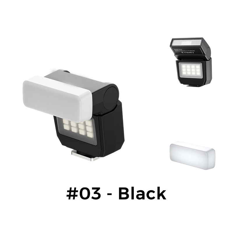 📸 Pocket-Sized Camera Flash – Dual Mode, Hot Shoe Mount, USB-C Recharge ⚡