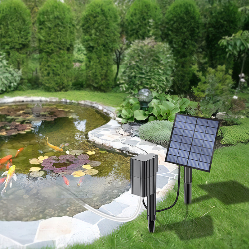 ๐ 50% OFF NOW! ๐ง Solar Pond Aerator with Air Pump โ Solar Powered, High-Efficiency Panel & Easy Installation โ Promotes Healthy Fish & Clear Water ๐