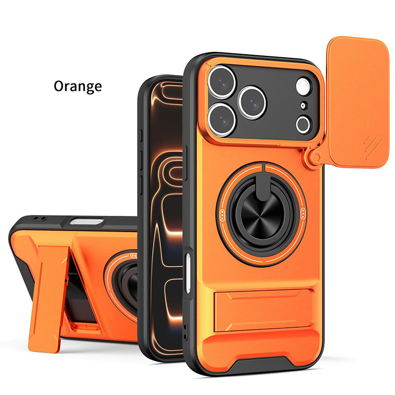 4-in-1 Military-Grade Case โ Camera Slider & MagSafe Ring ๐ก๏ธ๐ท๐๐งฒ