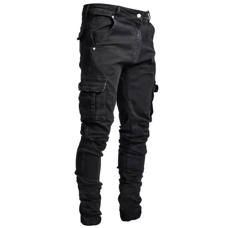 👖 LIMITED-TIME 50% OFF! ✨Slim Fit Denim Cargo Pants